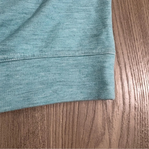 Oxford Golf Vest Mens L Blue 1/4 Zip Pullover Cotton Blend Outdoor Casual Preppy - Picture 12 of 14